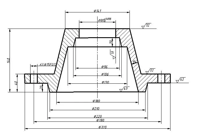 How to design drawing for investment casting?